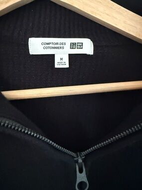 Uniqlo x Comptoir des Cotonniers Black Zip Jacket